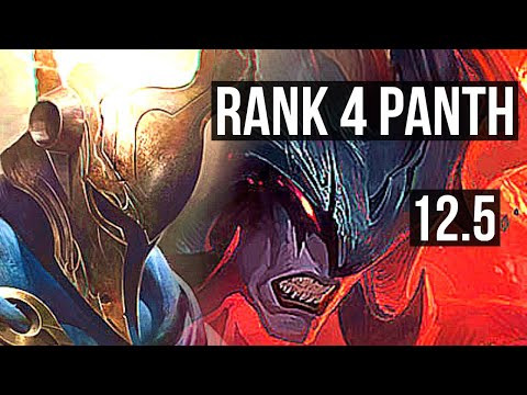 PANTH vs AATROX (TOP) | Rank 4 Panth, 2.6M mastery, 6 solo kills, 900+ games | EUW Challenger | 12.5