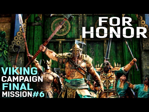 For Honor Campaign - VIKING'S FINAL MISSION (#12) - Realistic Difficulty (1440p & 60fps)