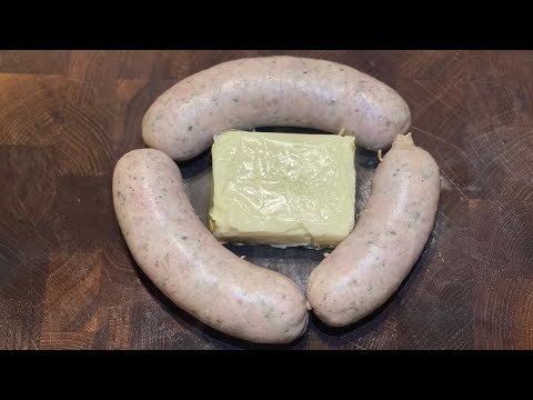 BIAŁA KIEŁBASA z serkiem topionym na WIELKANOC👌😍