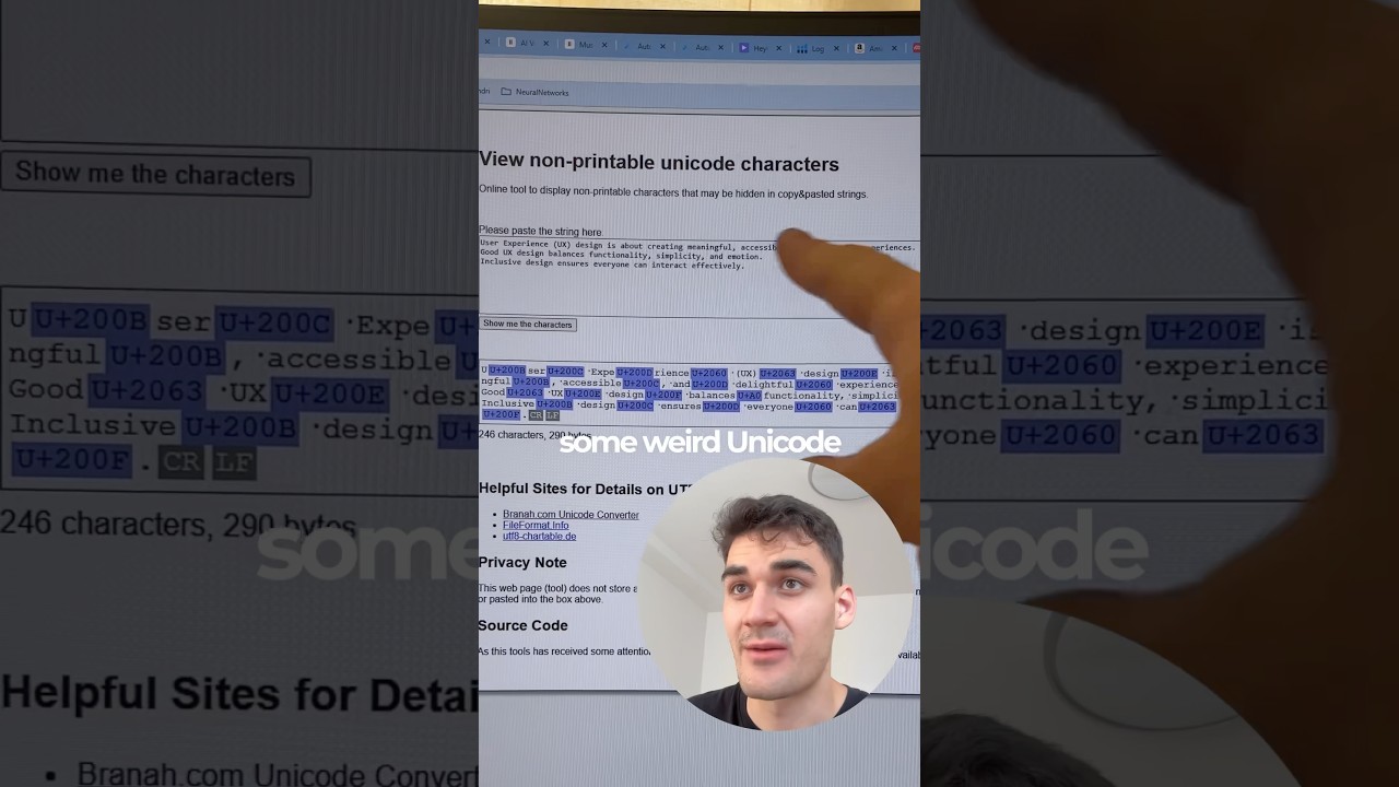 How to Remove Hidden ChatGPT Watermarks (Unicode Characters) from Text #ChatGPT5 #Unicode #Watermark
