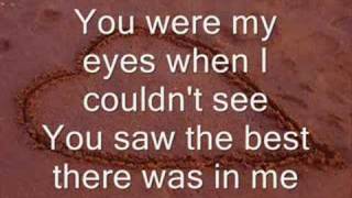 Because You Loved Me -LYRICS