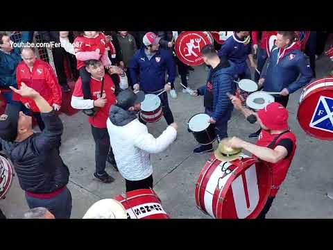 "INDEPENDIENTE 0-1 RIVER - LA HINCHADA 2022" Barra: La Barra del Rojo • Club: Independiente