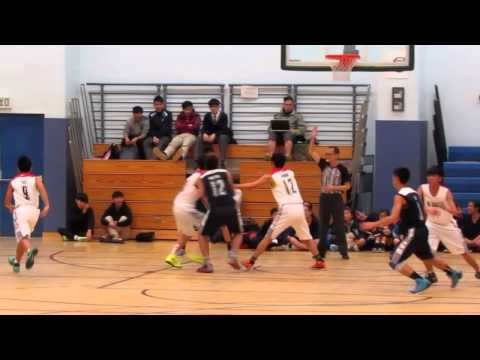 拔萃vs喇沙(2014.2.10.九龍D1學界男子籃球乙組準決賽)精華