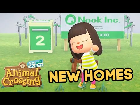 BUILDING NEW HOMES + DIVING FOR TREASURE / Animal Crossing Play Through - Episode 4 / #ACNH