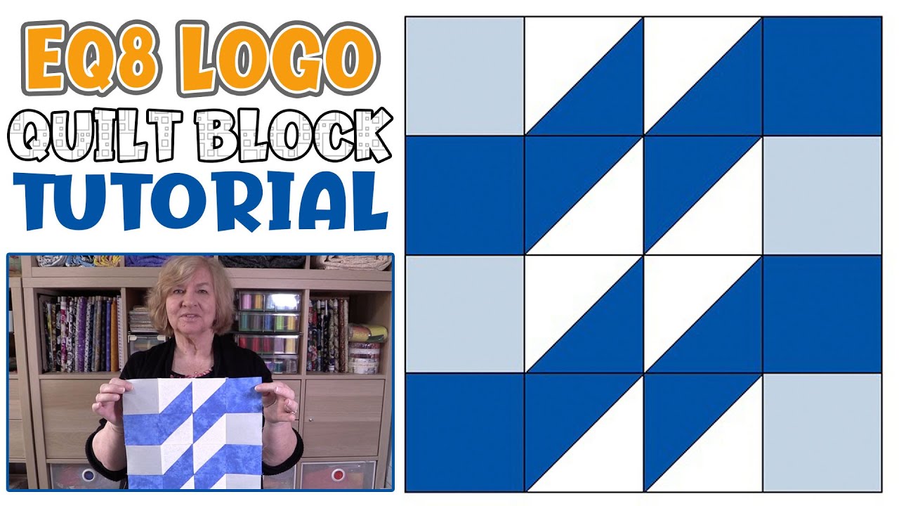 EQ Logo Quilt Block Tutorial