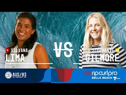 Silvana Lima vs. Stephanie Gilmore - Round Four, Heat 4 - Rip Curl Pro Bells Beach 2017 (W)