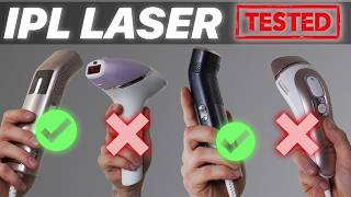 IPL Haarentfernung Test ● Welcher IPL Laser lohnt sich wirklich?  Salloot vs Philips vs Braun