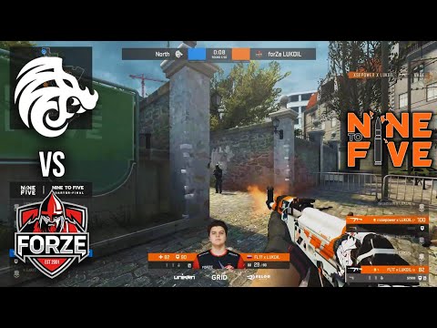 North vs ForZe - Nine to Five 3 - HIGHLIGHTS | CSGO