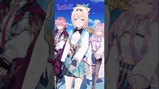 holo X / 朝の光の中で『MONTAGEM HIKARI 』踊ってみた 🍃風真いろは 🥀 鷹嶺ルイ、🧪博衣こより【MMDホロライブ】#Shorts #ホロライブ#mmd#hololive