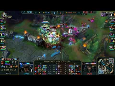 SSG vs RNG World 2017   RNG Mlxg wombo combo!