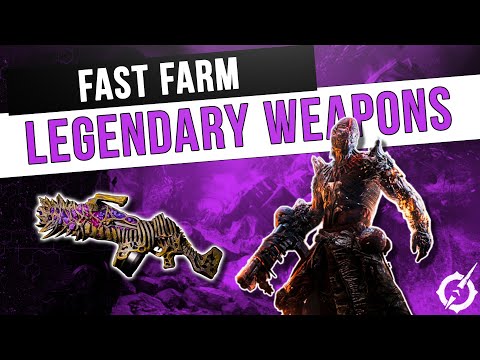 Fastest Legendary Weapon Farm, Max Out Crafting Materials, Unlock Mods and Pyro Build | Outriders