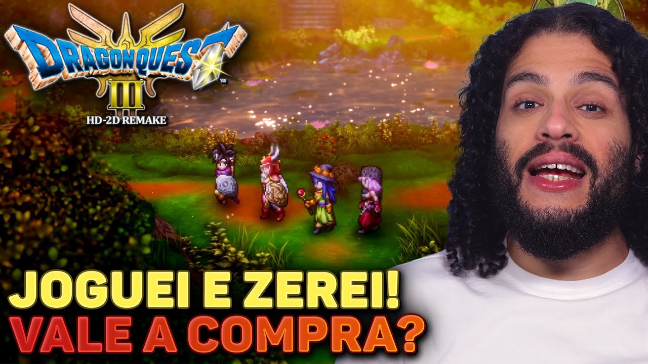 Esse remake consegue fazer um jogo de 1989 ser sucesso HOJE? | DRAGON QUEST III HD-2D Remake Análise