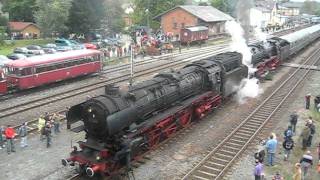 preview picture of video '160 Jahre Schiefe Ebene -  Bahnhof Neuenmarkt-Wirsberg Sep. 2008'