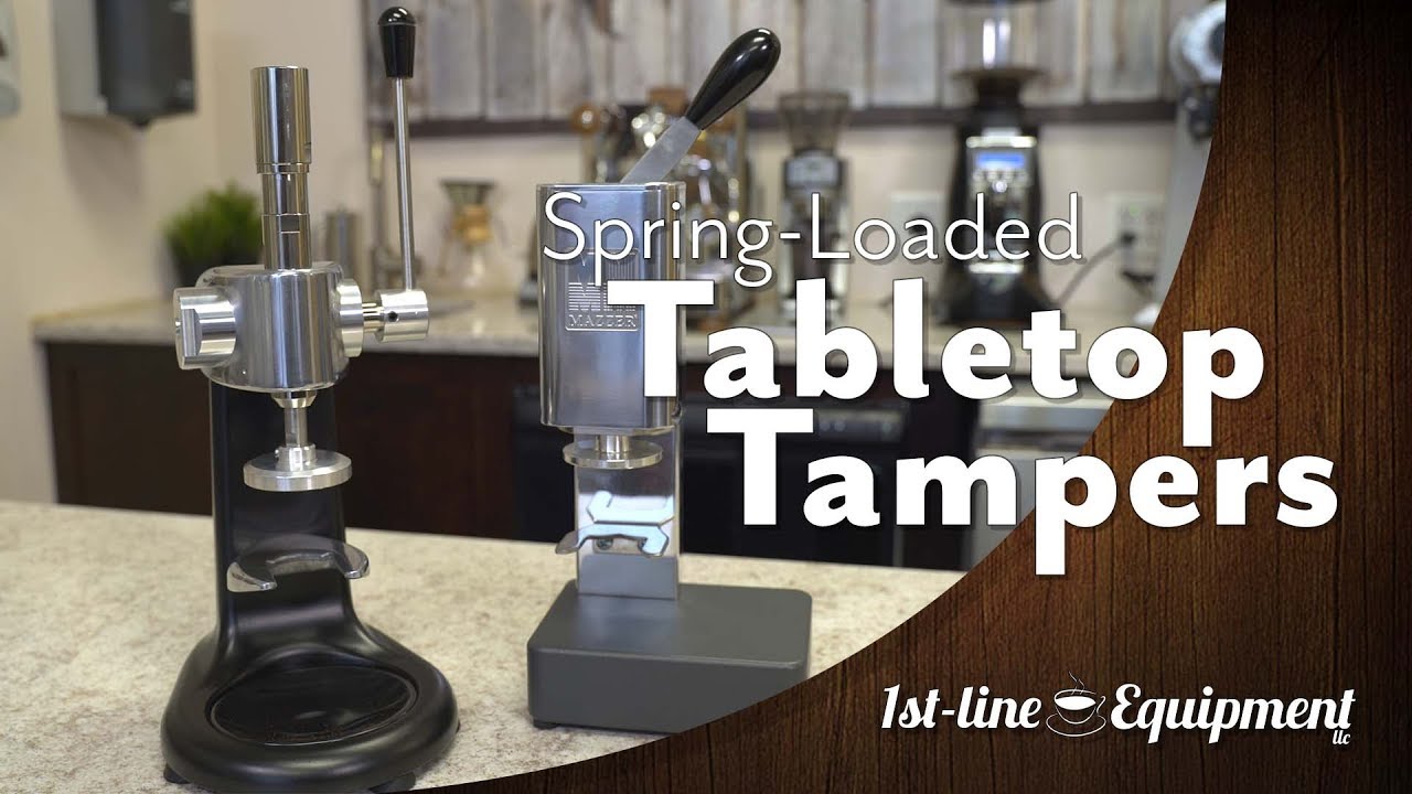 Spring-Loaded Tabletop Tampers