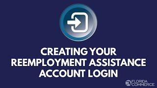 Creating Your Reemployment Assistance Account Login