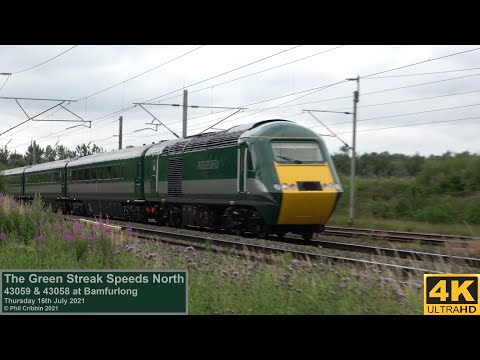 Rail Charter Services HST at Bamfurlong - 15th July 2021