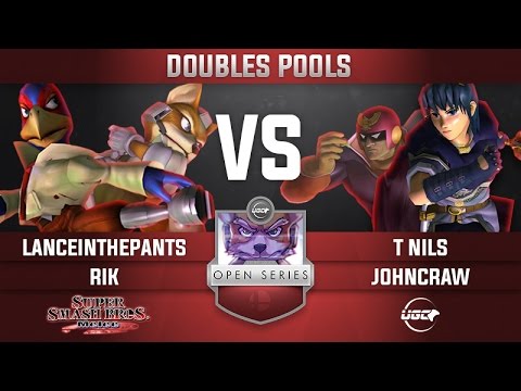 UGC Smash | LanceInThePants/Rik (Falco/Fox) v T Nils/JohnCraw (Falcon/Marth) - Doubles