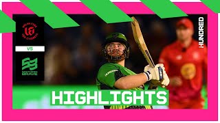 Stirling stars on Brave return | Welsh Fire vs Southern Brave - Highlights | The Hundred 2022