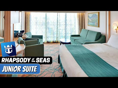 Rhapsody of the Seas | Junior Suite | Full Walkthrough Tour & Review | 2024