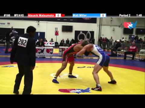 84 KG Consolation R2 - Atsushi Matsumoto (JPN) vs. Matt Miller (CAN)