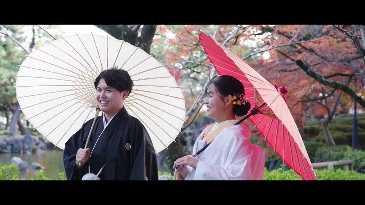 歴史ある中村公園で叶える和装ウェディングフォト