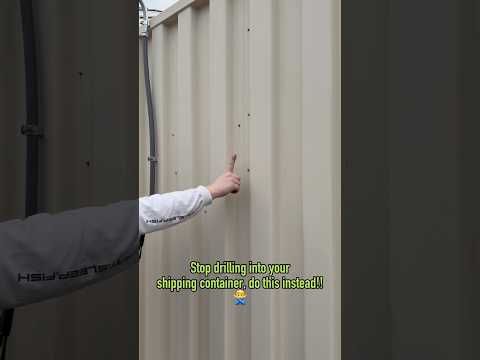Video: Gator Magnetics Shipping Container Storage Without Drilling video thumbnail