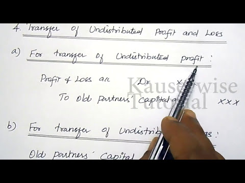 Admission of a Partner [#2] [Revaluation Account & Treatment of Goodwill] in Partnership Accounting Video