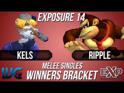 EXPosure 14 - Kels (Sheik) vs. Ripple (DK) Melee Winners Bracket