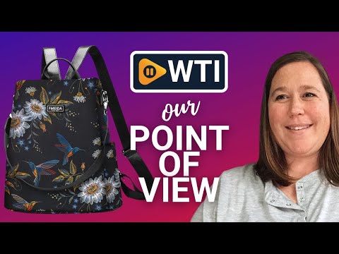 Backpack Purse for Women Anti Theft Travel Bag Convertible Fashion Backpack Casual Shoulder Bag Waterproof Daypack for Hiking Hummingbird - WTI product video review