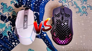 Logitech G502 X Plus vs SteelSeries Aerox 5 wireless