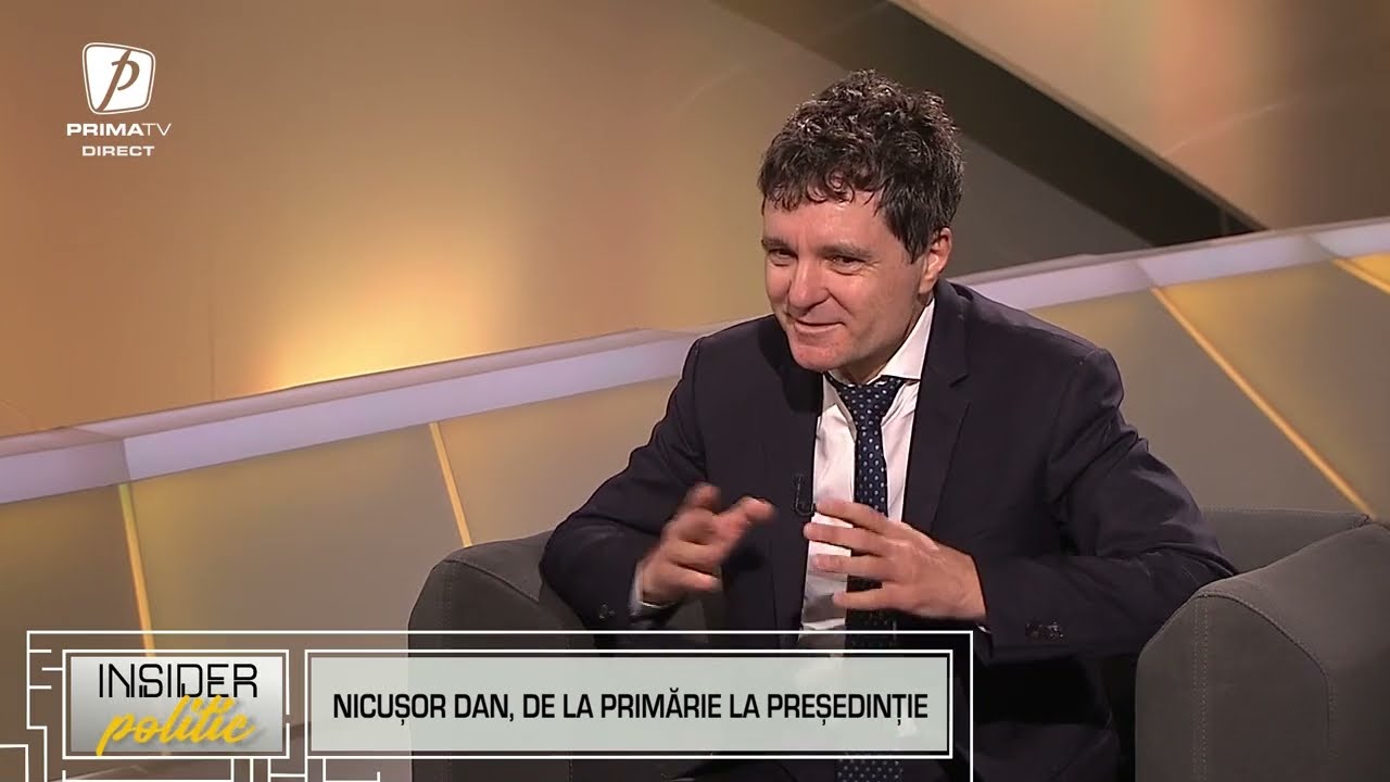 Insider politic cu Sebastian Zachmann - 21 decembrie. Invitat: Nicușor Dan