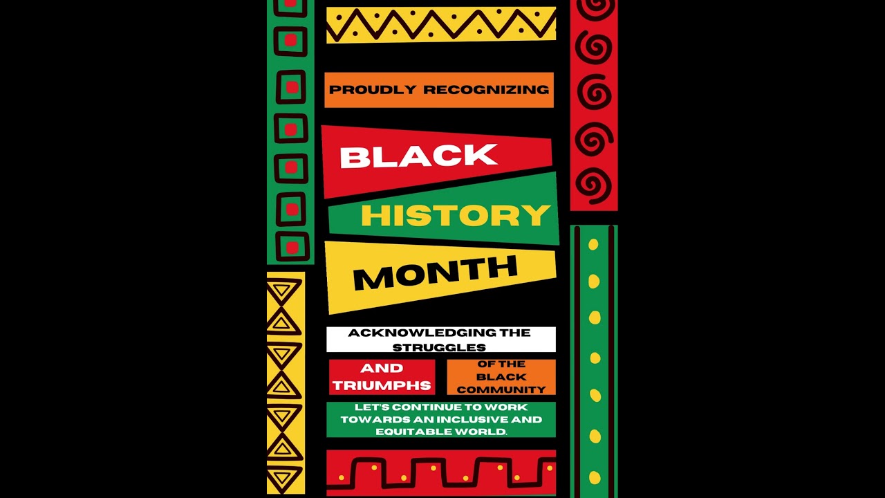 Black History Month Poster 2024 #respect #equality