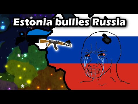Estonia bullies Russia | Roblox Rise of Nations