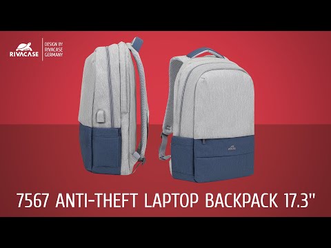 Сумка для ноутбуков RivaCase 17.3" Prater Dark Grey (7567)