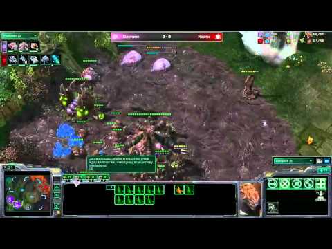 Stephano (Z) vs Naama (T) - M vs AL - SC2SL - Game 1 - Best of 7 All-Kill format - Casted by Axel