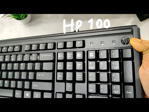Hewlett Packard (HP) Klaviatūra HP 150 (664R5AA#ABD) video