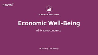 What is Economic Well-Being?