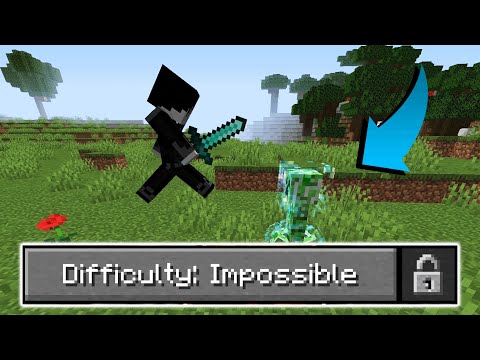 Minecraft in IMPOSSIBLE mode. Is that really true?