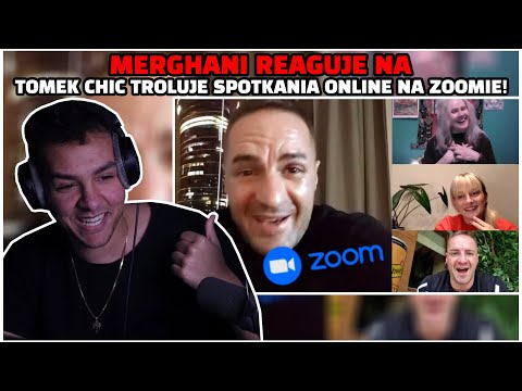 Merghani reakcja na Młody Sarmata - TOMEK CHIC TROLUJE SPOTKANIA ONLINE NA ZOOMIE!