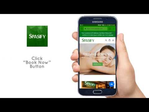 How to Book Massage and Spa using Spasify On-Demand
