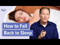 How To Fall Back Asleep In The Middle Of The Night
