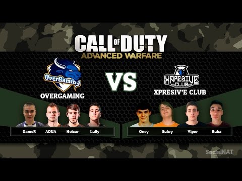 GGCUP COD Advanced Warfare fase de grupos: OverGaming VS XPRESIV'E Club