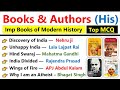 Books Authors History Gk Books Written By Famous Personalities पुस्तक और लेख�