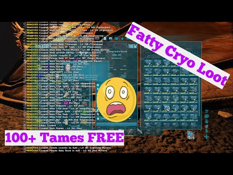 Raiding Bobs For 100+ Cryo Tames | #SBF | ARK Official PvP