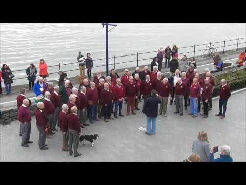 Dunvant Male Choir Flashmob 2018