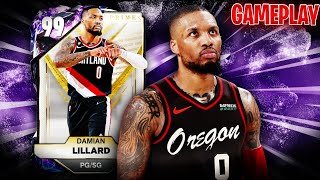 DARK MATTER DAMIAN LILLARD GAMEPLAY!! DAME DOLLA IS FUN THO NOT ELITE IN NBA 2K25 MyTEAM!!