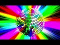 Colorful Disco Ball Lights With Music 10 Hours 4K 60FPS Relaxing Retro Disco Visuals