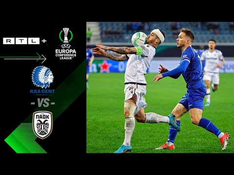 KAA Gent vs. PAOK Saloniki – Highlights & Tore | UEFA Europa Conference League
