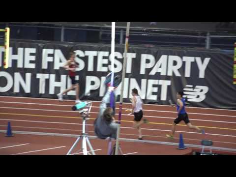 2016 New Balance Nationals Indoor 4xmile relay. Sandburg Eagles-National Champions