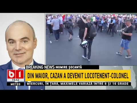 STIRI B1 ORA 15.00 DIN 30 DEC 2020 - NUMIRE SOC - LAURENTIU CAZAN PROMOVAT SEFUL JANDARMERIEI